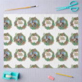 Papier Mousseline Carte de Noël Joyeux Joyeux Joyeux (Artisanat)