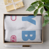 Papier Mousseline Carte de visite bébé en cours (Cadeau)