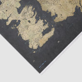 Papier Mousseline Carte de Westeros (Détail)