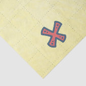 Papier Mousseline Carte des trésors Fête pirate (Détail)