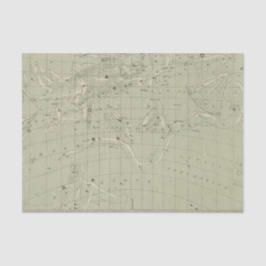 Papier Mousseline Carte d'étoile (Recto)