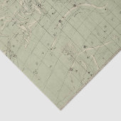 Papier Mousseline Carte d'étoile (Détail)