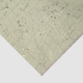 Papier Mousseline Carte d'étoile 2 (Détail)