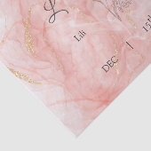 Papier Mousseline carte d'invitation (Détail)
