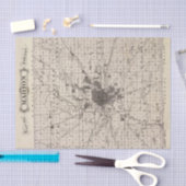 Papier Mousseline Carte du comté de Marion 2 (Artisanat)