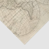 Papier Mousseline Carte du monde 2 2 (Détail)