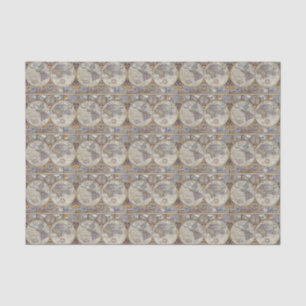 Papier Mousseline Carte du monde antique #3 en mosaïque