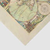 Papier Mousseline Carte du monde antique #4 (Détail)