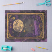 Papier Mousseline Carte lunaire 1 (Artisanat)