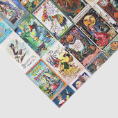 Papier Mousseline Carte postale de cru de Halloween (Détail)