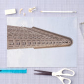 Papier Mousseline Carte postale du bâtiment Flatiron (Artisanat)