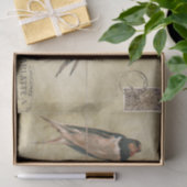 Papier Mousseline Carte postale Swallow (Cadeau)