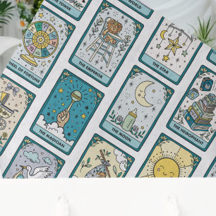 Papier Mousseline Cartes de Tarot Baby Shower