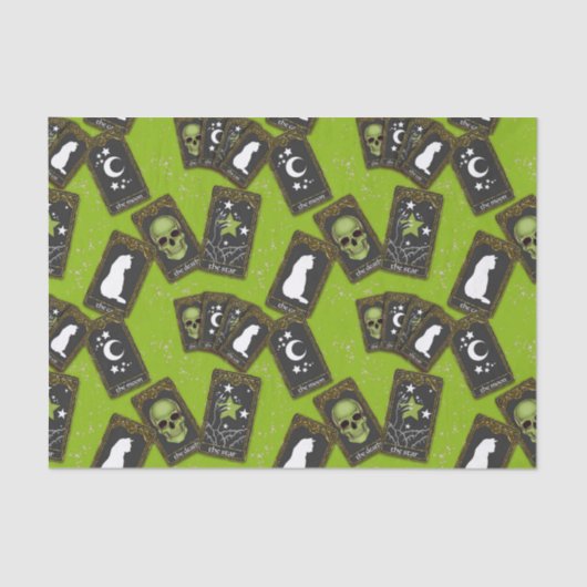 Papier Mousseline Cartes Tarot (Recto)