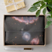 Papier Mousseline Cartwheel Galaxy, James Webb Télescope Spatial (Cadeau)