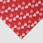 Papier Mousseline Cascade Candy Heart (Détail)
