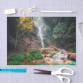 Papier Mousseline Cascade Pittoresque du Imaginaire naturel (Artisanat)