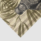 Papier Mousseline Casque de plongée vintage (Détail)