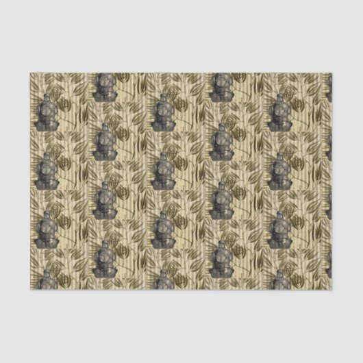 Papier Mousseline Casque de plongée vintage (Recto)