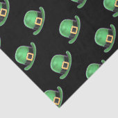 Papier Mousseline Casquette du Derby Vert de la Saint-Paddys (Détail)