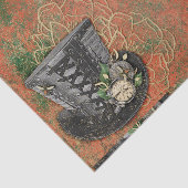 Papier Mousseline Casquette Steampunk (Détail)