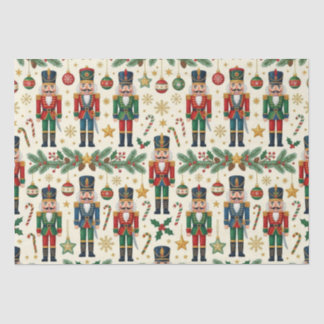 Papier Mousseline Casse-Noisette de Noël
