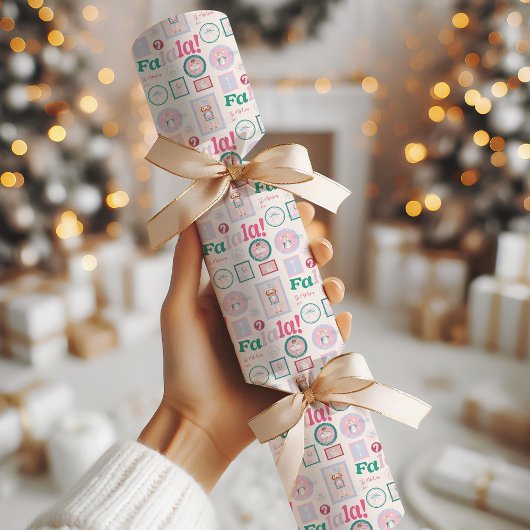 Papier Mousseline Casse-Noisette Groovy Rétro Pastel Noël