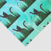 Papier Mousseline Cat & Dragons (Détail)