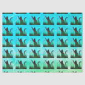 Papier Mousseline Cat & Dragons (Recto)