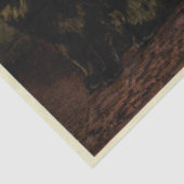 Papier Mousseline Cat Ephemera Decoupage Tortoiseshell Tabby Argent (Détail)