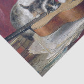 Papier Mousseline Cat & Kittens ・ Henriette Ronner-Knip (1821-1909) (Détail)