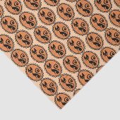 Papier Mousseline Cat noir rétro (Détail)