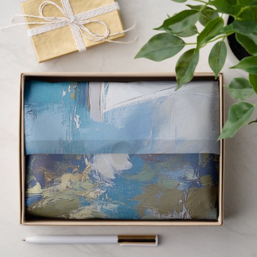 Papier Mousseline Catalina Island California Decoupage (Cadeau)