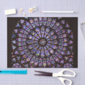 Papier Mousseline Cathédrale Notre-Dame de Paris Rose (Artisanat)