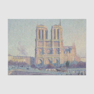 Papier Mousseline Cathédrale Notre-Dame Paris France Peinture classi