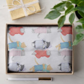 Papier Mousseline CATS PAJAMAS Papier Tissu (Cadeau)