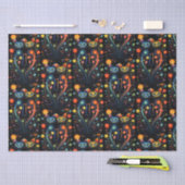 Papier Mousseline Caturday Artsy Attitude Abstraite Chats (Artisanat)