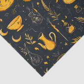 Papier Mousseline Cauldrons Et Potions Halloween (Détail)