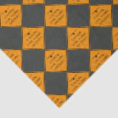 Papier Mousseline Caution Low Flying ✈️ (Détail)