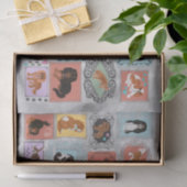 Papier Mousseline Cavalier Charles Spaniel (Cadeau)