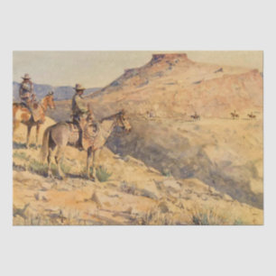 Papier Mousseline Cavaliers de Flat-Top par Edward Borein