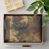 Papier Mousseline Cave à vin Vignoble Raisins encore vie Découpage (Cadeau)