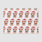 Papier Mousseline Cavoodle Dog Breed Christmas Stars (Recto)