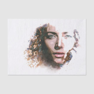 Papier Mousseline Ce visage