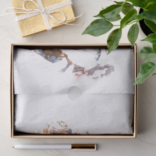 Papier Mousseline Ce visage (Cadeau)