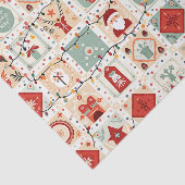Papier Mousseline Ceinture de Noël (Détail)