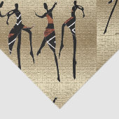 Papier Mousseline Célébration africaine (Détail)