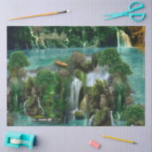 Papier Mousseline Célébration au lac Magical Imaginaire (Artisanat)