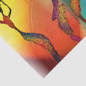 Papier Mousseline Célébration du Vase Confetti en Afrique (Détail)