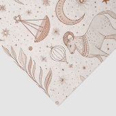 Papier Mousseline Celestial Botanical Pattern (1) (Détail)